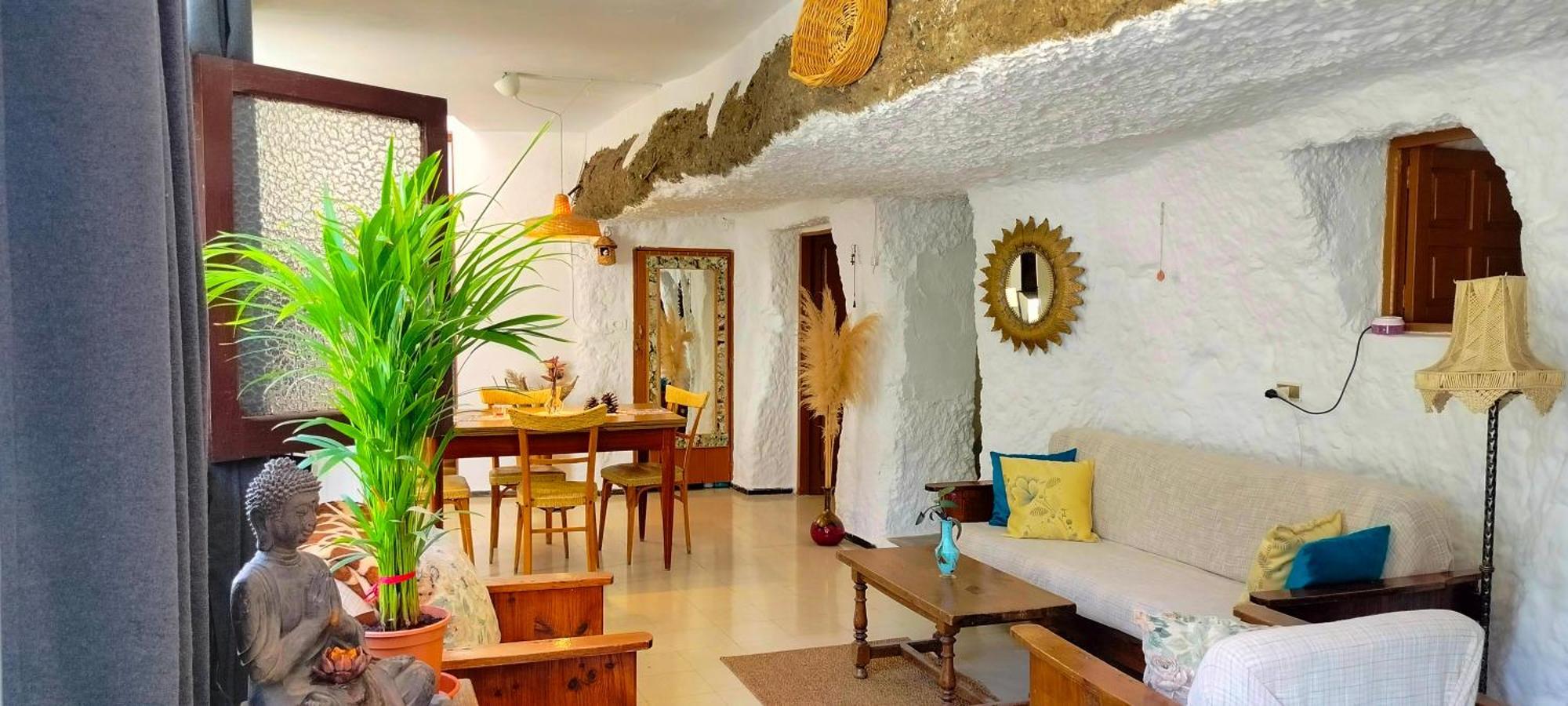 Casa Cueva Rural Trebola, Artenara Juncalillo Exteriér fotografie