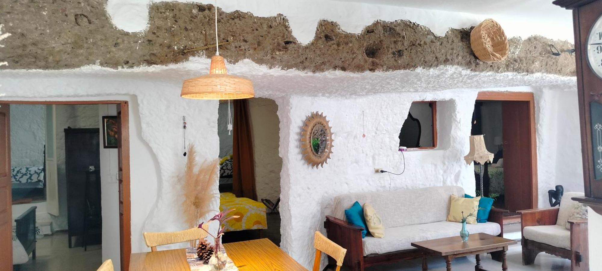 Casa Cueva Rural Trebola, Artenara Juncalillo Exteriér fotografie