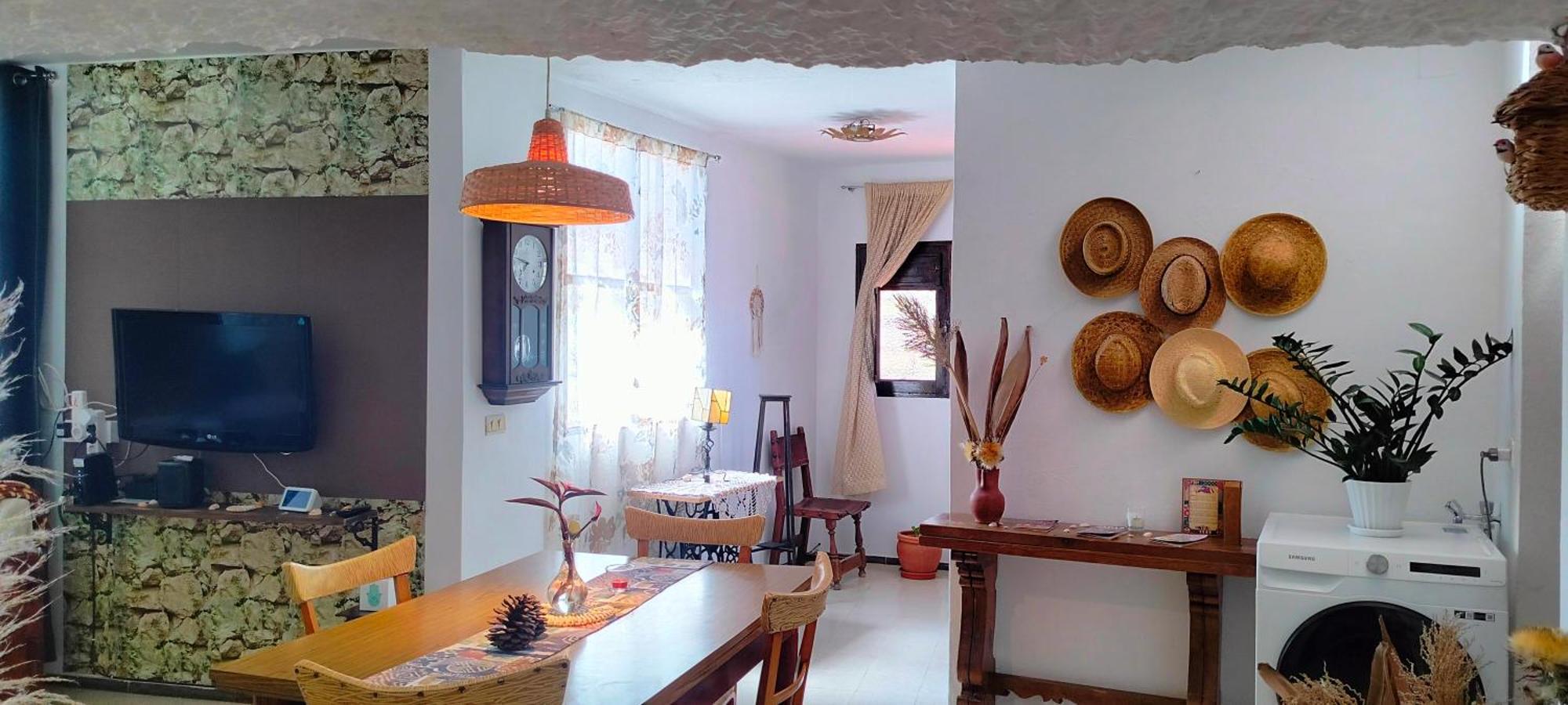 Casa Cueva Rural Trebola, Artenara Juncalillo Exteriér fotografie